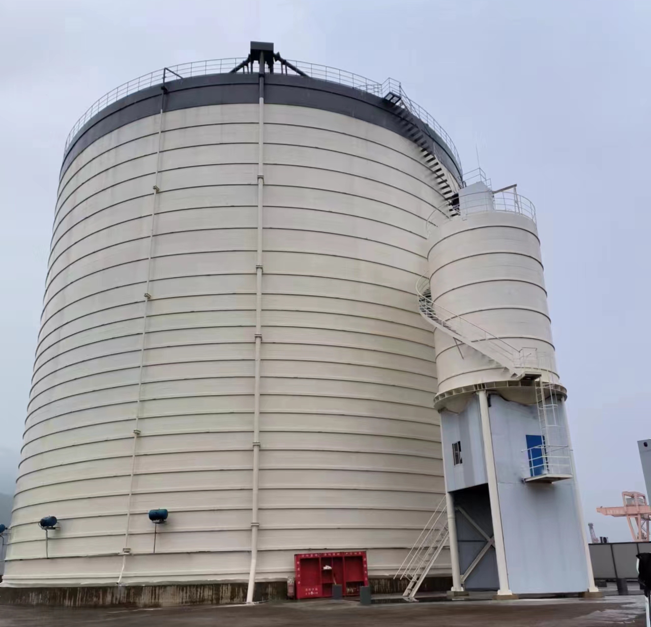 浏阳10万吨水泥钢板库