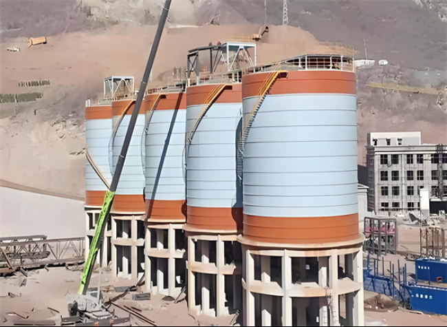 浏阳高架钢板仓