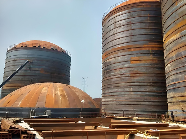 浏阳焦粉钢板仓